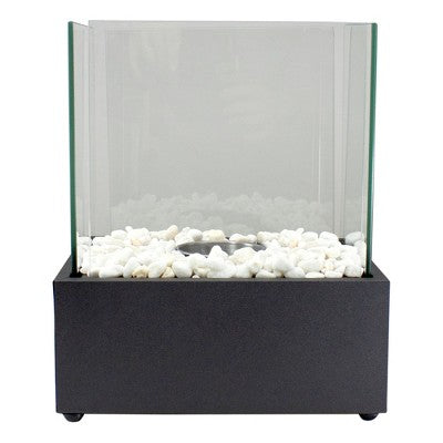Northlight 11.5" Bio Ethanol Ventless Portable Tabletop Fireplace With Flame Guard