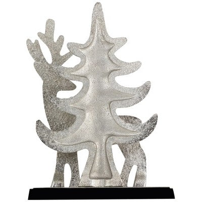 Northlight Reindeer And Pine Tree Christmas Stocking Holder - 7"