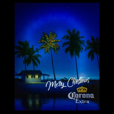 Northlight 18.75" Motion Activated Musical Lighted Corona Christmas Wall Art