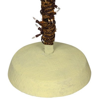 Northlight 6' Pre-Lit Artificial Tropical Outdoor Patio Palm Tree - Clear Lights