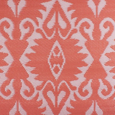 Northlight 4' X 6' Pink Abstract Pattern Rectangular Outdoor Area Rug