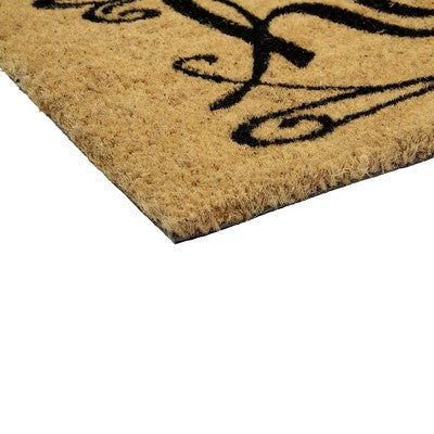 Northlight Natural Coir "Welcome To Our Home" Rectangular Doormat 18" X 30"
