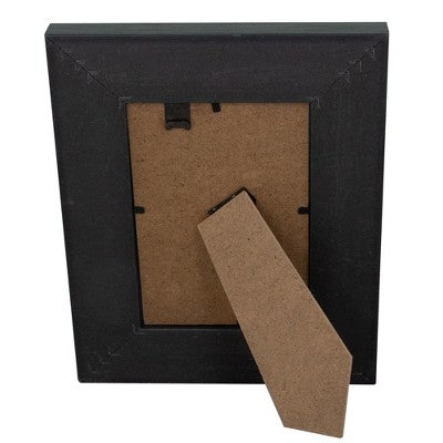 Northlight 9.25" Classical Rectangular 4" X 6" Photo Picture Frame - Gray And Black