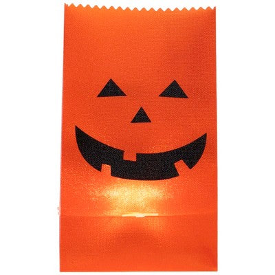  Northlight Lighted Jack-O-Lantern Halloween Outdoor Luminary Pathway Markers - 9.5" - Set Of 3