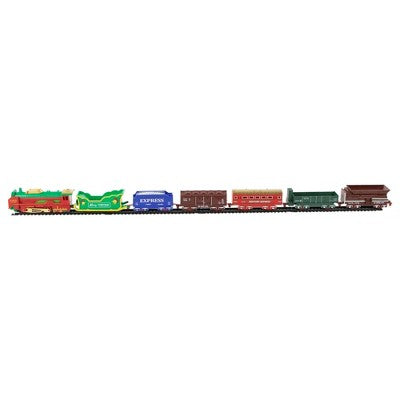  Northlight 23 Pc Battery Operated Lighted And Animated Classic Christmas Train Set With Oval Track