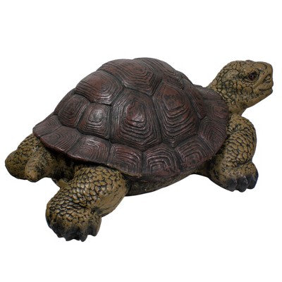  Northlight 22.75" Brown And Green Turtle Outdoor Garden Statue