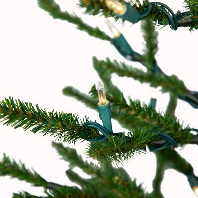  Northlight Alpine Coral Artificial Christmas Tree With Metal Base - 3' - Clear Lights