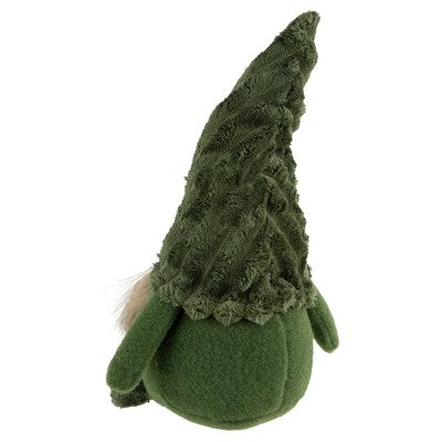  Northlight 12" Green Plush Christmas Gnome Decoration
