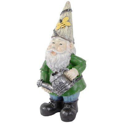  Northlight 15.5" Gnome With Watering Can Outdoor Garden Statue