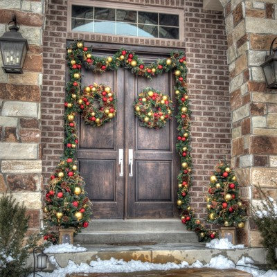  Northlight Adjustable Christmas Garland Hanger For Double Door Frames