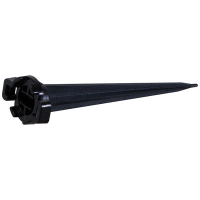  Northlight C7 And C9 Outdoor Christmas Light Stakes - 5" - Black - 100pc