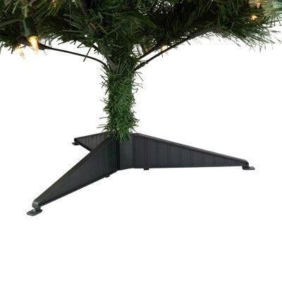  Northlight Pre-Lit Full Ashcroft Cashmere Pine Artificial Christmas Tree - 3' - Clear AlwaysLit Lights
