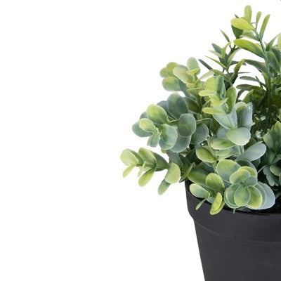  Northlight 10" Green Artificial Melia Azedarach Plant In Black Pot