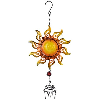  Northlight Shining Suns Outdoor Garden Windchimes - 31.5" - Set Of 3