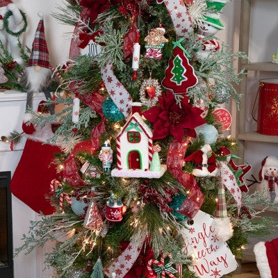  Northlight Peppermint Candy House Christmas Decoration - 11"