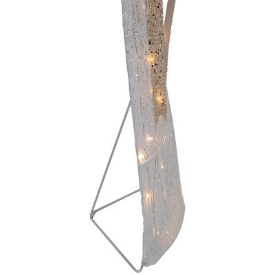  Northlight 49.25" LED Lighted White And Gold Angel Christmas Decoration