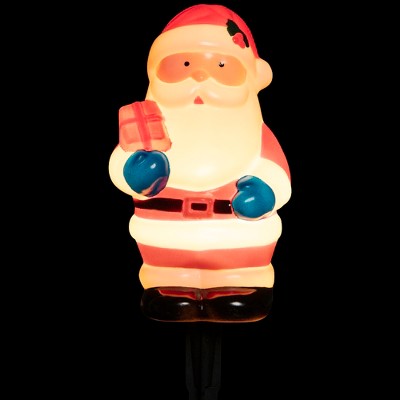  Northlight Lighted Santa Claus Christmas Pathway Markers - 16" - Set Of 4