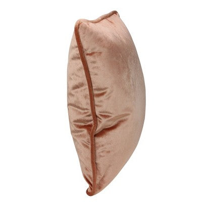  Northlight 17" Square Solid Plush Indoor Throw Pillow - Peach