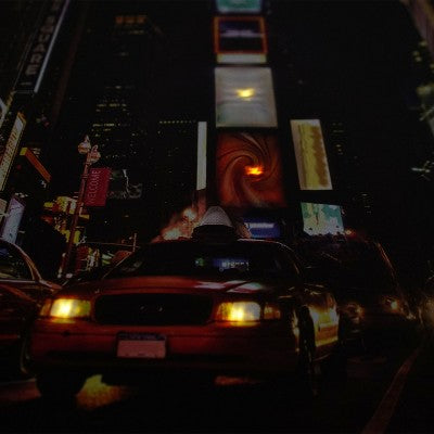  Northlight LED Lighted NYC Times Square Broadway Taxi Cabs Canvas Wall Art 15.75" X 23.5"