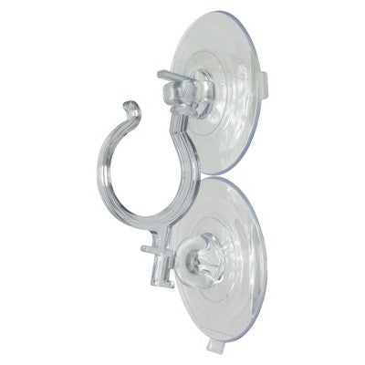  Northlight 7" Clear Jumbo Suction Cup Christmas Wreath Hook