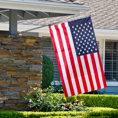  Northlight Patriotic Americana Embroidered Outdoor House Flag 40" X 28"