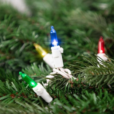  Northlight 100ct Mini LED String Lights Multi-Color - 33' White Wire