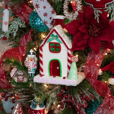  Northlight Peppermint Candy House Christmas Decoration - 11"