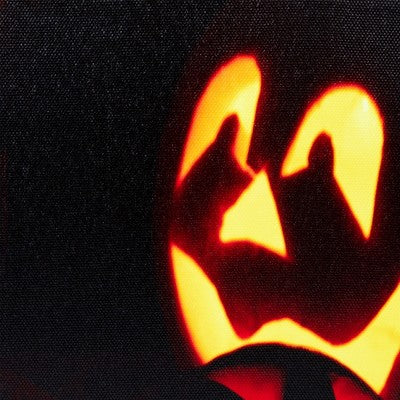  Northlight LED Lighted Silly Jack-O-Lanterns Halloween Canvas Wall Art - 15.75" X 12"