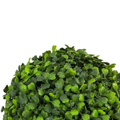  Northlight 9" Two Tone Green Artificial Boxwood Topiary Garden Sphere