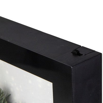  Northlight 14" Black Framed 3D "Baby It's Cold Outside" Christmas LED Decor Box