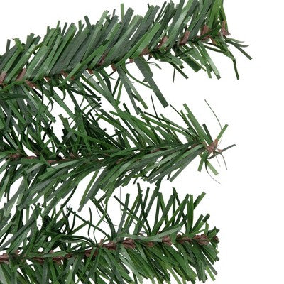  Northlight 9' X 12" Unlit Canadian Pine 2-Tone Artificial Christmas Garland
