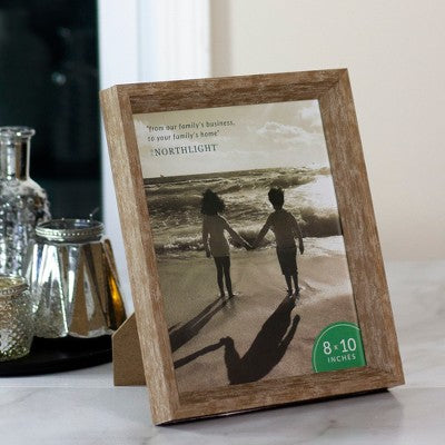  Northlight 11.25" Classic Brown Picture Frame For 8" X 10" Photos