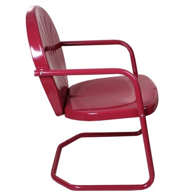  Northlight 34-Inch Outdoor Retro Tulip Armchair, Pink