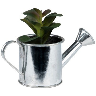  Northlight Atlantis Artificial Succulent Plant In Watering Can - 6"