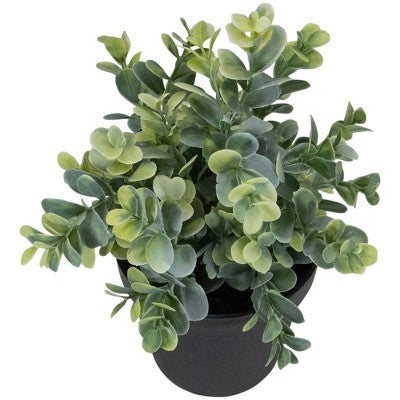  Northlight 10" Green Artificial Melia Azedarach Plant In Black Pot