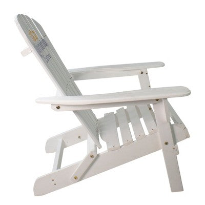  Northlight 36" White Corona Classic Folding Wooden Adirondack Chair