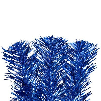  Northlight Artificial Tinsel Christmas Tree - 3' - Blue - Unlit
