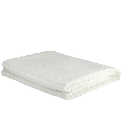  Northlight 50" X 60" Ultra Plush Micro Fleece Throw Blanket - White