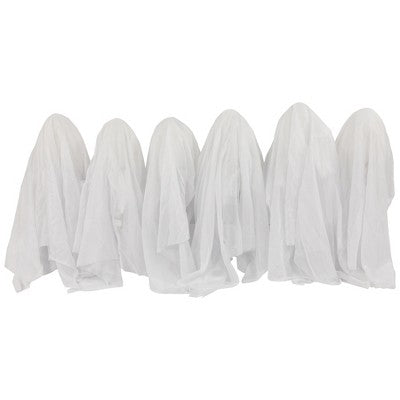  Northlight LED Lighted Ghost Halloween Outdoor Pathway Markers - 30" - Set Of 6