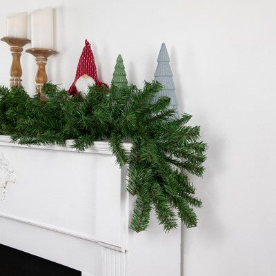  Northlight 9' X 12" Unlit Canadian Pine 2-Tone Artificial Christmas Garland