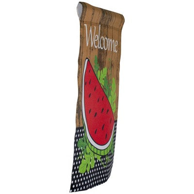  Northlight Welcome Watermelon Slice Spring Outdoor Garden Flag 12.5" X 18"