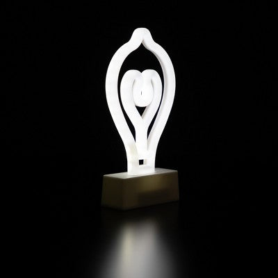  Northlight LED Bulb Neon Table Light - 8.5"