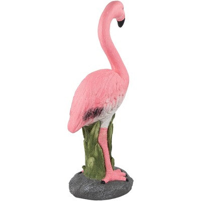  Northlight 25" Standing Pink Flamingo Outdoor Garden Statue