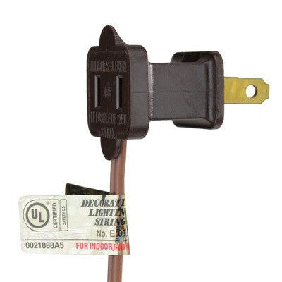  Northlight Mini Incandescent Christmas Lights - Clear - 4' Brown Wire - 20ct