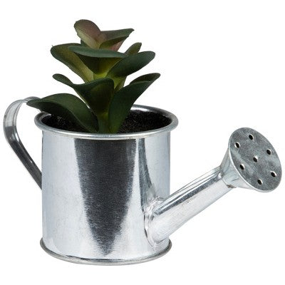  Northlight Atlantis Artificial Succulent Plant In Watering Can - 6"