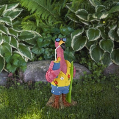  Northlight 11.5" Tropical Pink Flamingo Outdoor Garden Statue