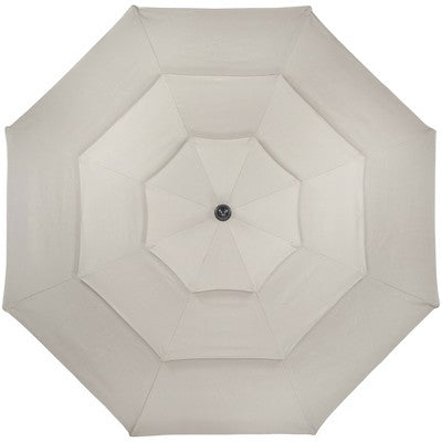  Northlight 9.75ft Outdoor Patio Market Umbrella With Hand Crank And Tilt, Beige