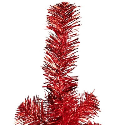 Northlight Artificial Tinsel Christmas Tree - 3' - Red - Unlit