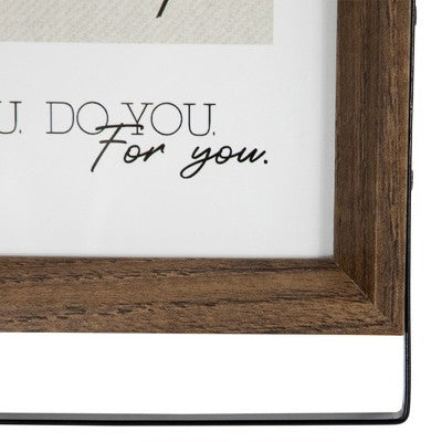  Northlight Wooden Picture Frames With Display Stand - For 5" X 7" Photo - Set Of 2