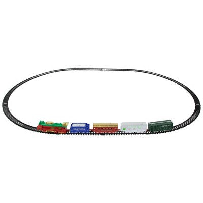  Northlight 21 Pc Green And Red Battery Operated Lighted And Animated Classic Train Set